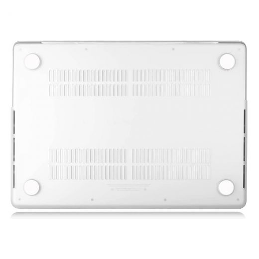 Пластиковый чехол CasePro Soft Touch Frosted Clear для MacBook Pro 16"  (2021 | 2022 | 2023  M1 | M2 | M3)