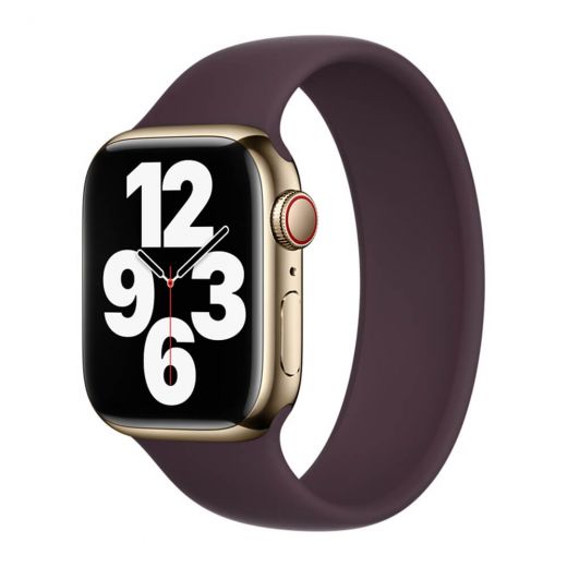 Оригинальный ремешок Apple Solo Loop Dark Cherry Size 10 для Apple Watch 45mm | 44mm | 42mm (MKX63)