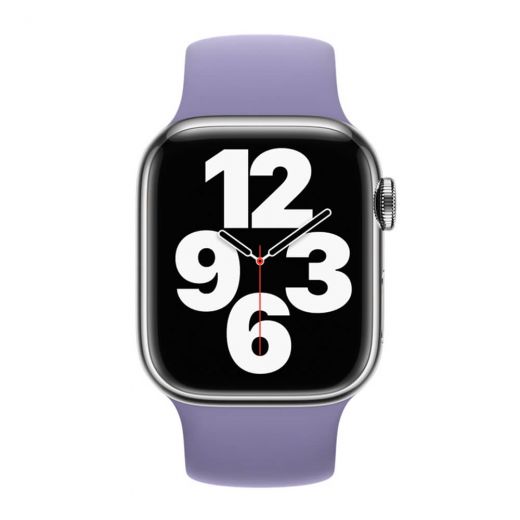 Силиконовый ремешок CasePro Solo Loop English Lavender Size S для Apple Watch 42mm | 41mm | 40mm | 38mm 