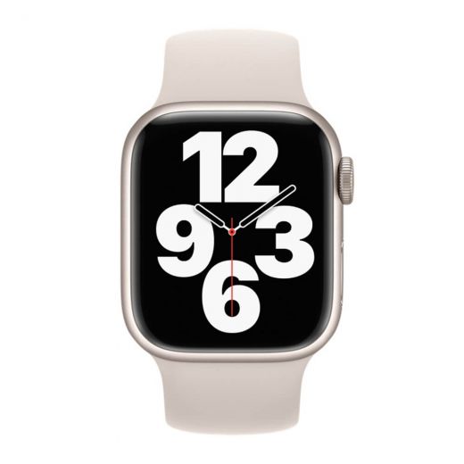 Силіконовий ремінець CasePro Solo Loop Starlight Size М для Apple Watch 45mm | 44mm | 42mm