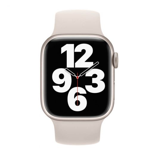 Силиконовый ремешок CasePro Solo Loop Starlight Size М для Apple Watch 45mm | 44mm | 42mm