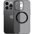 Ультратонкий чохол CasePro Ultra Thin MagSafe із захистом камери Black для iPhone 14