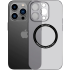 Ультратонкий чохол CasePro Ultra Thin MagSafe із захистом камери Transparent для iPhone 13 Pro