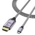 Кабель CasePro USB-C to HDMI 2.1 8K 1.8m Кабель CasePro USB-C to HDMI 2.1 8K 1.8m