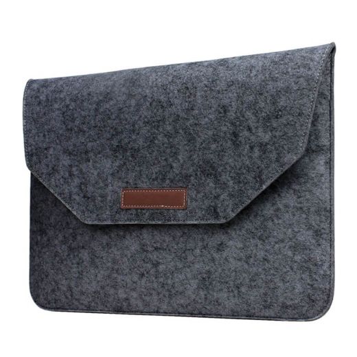 Чохол із повсті CasePro Voground Dark Grey для MacBook Pro 16" (2021 | 2022 | 2023  M1 | M2 | M3)| Air 15" M2 | M3 (2023 | 2024)