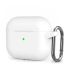 Силіконовий чохол з карабіном CasePro Silicone Case White для AirPods Pro 2 (2022) Силіконовий чохол з карабіном CasePro Silicone Case White для AirPods Pro 2 (2022)