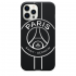 Силиконовый чехол CasePro PSG Logo Black для iPhone 12 | 12 Pro