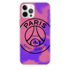 Силиконовый чехол CasePro PSG Logo Pink/Purple для iPhone 12 Pro Max