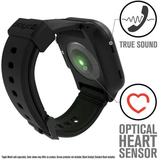 Ремешок Catalyst Waterproof Stealth Black для Apple Watch (45mm | 44mm)