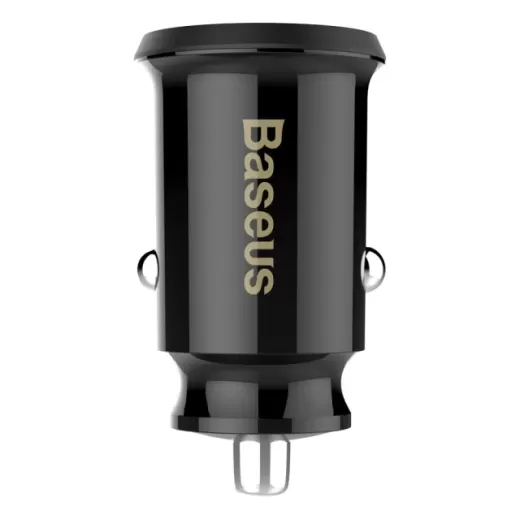 Автомобільний зарядний пристрій Baseus Grain Car Charger 3.1A Black (CCALL-ML01)