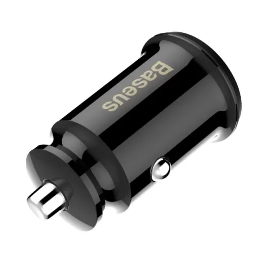 Автомобильное зарядное устройство Baseus Grain Car Charger 3.1A Black (CCALL-ML01)