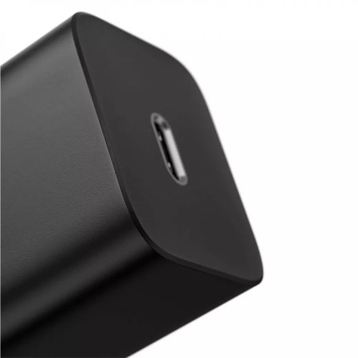 Зарядний пристрій Baseus Super Silicone PD Charger 25W (1Type-C) Black (CCSP020101)