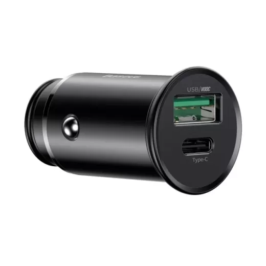 Автомобильное зарядное устройство Baseus Enjoy Together Four Interfaces Output Patulous Car Charger 5.5A Dark grey (CCYS-C01)