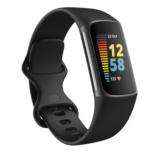 Фітнес-трекер Fitbit Charge 5 Black / Graphite Stainless Steel