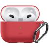 Силиконовый чехол с карабином ESR Bounce Protective Silicone Case Red для AirPods 3 (2021)