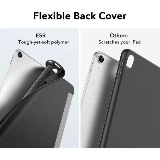 Чехол ESR Rebound Pencil Black для iPad Air 11” 6 M2 (2024) | iPad Air 10.9" 4 | 5 M1 Chip (2022 | 2020)