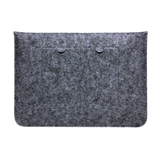 Чохол із повсті CasePro Voground Dark Grey для MacBook Air 13 " M4 | M3 | M2 (2025 | 2024 | 2022)| Pro 13"