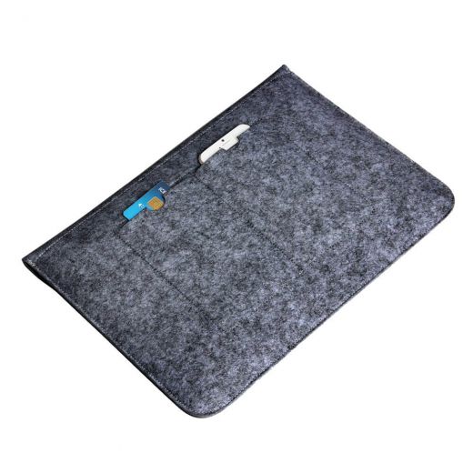 Чохол із повсті CasePro Voground Dark Grey для MacBook Air 13 " M4 | M3 | M2 (2025 | 2024 | 2022)| Pro 13"