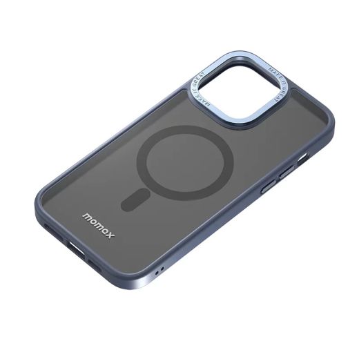 Чохол Momax Hybrid Magnetic Protective Blue для iPhone 14 Pro (CPAP22MB)