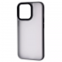 Чохол PRC Shadow Matte Metal Buttons Gray для iPhone 13 Чохол PRC Shadow Matte Metal Buttons Gray для iPhone 13