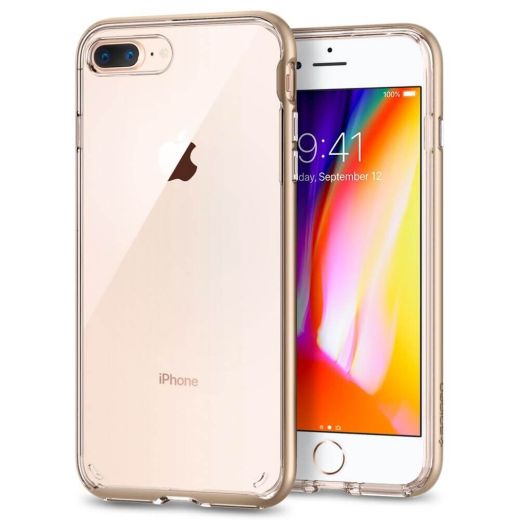 Чехол Spigen Neo Hybrid Crystal Champagne Gold для iPhone 7 Plus | 8 Plus