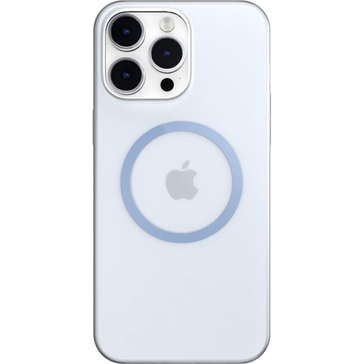 Тонкий чохол SwitchEasy Gravity M. Ultra Slim Magnetic Case/MagSafe Transparent Blue для iPhone 14 Pro (SPH61P022TU22)
