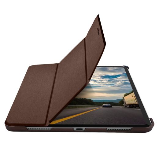 Чехол Macally Smart Folio Brown (BSTANDPRO4S-BR) для iPad Pro 11" (2018-2020)