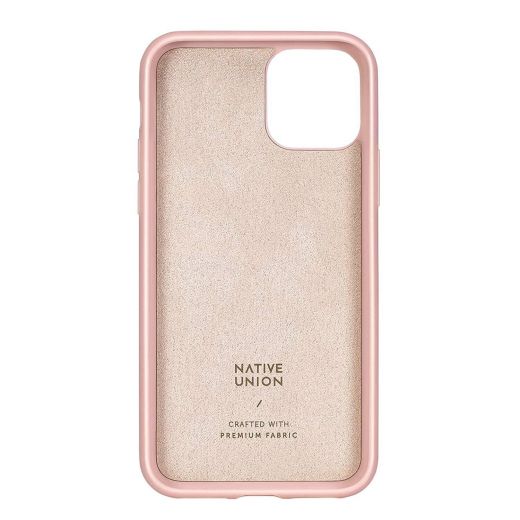 Чехол Native Union Clic Canvas Case Rose (CCAV-ROS-NP19S) для iPhone 11 Pro