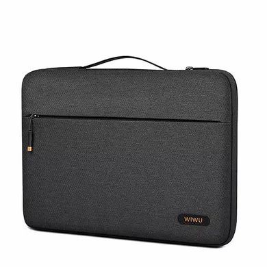 Чехол-сумка WIWU Pilot Sleeve Black для MacBook 13" | Air 13" (M1 | M2) | Pro 14"