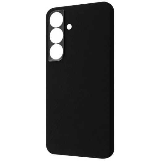 Чехол Proove Carbon Slim with Magnetic Ring Black для Samsung Galaxy S25