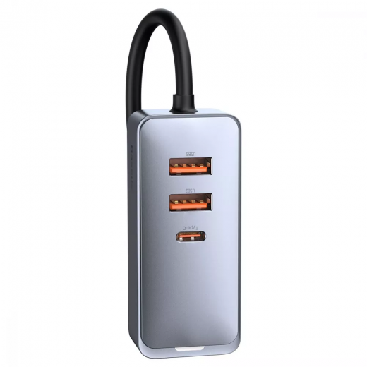 Автомобільний зарядний пристрій Baseus Share Together PPS Multi-Port 3USB + Type-C 120W