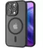 Прозрачный чехол Rock Protection with MagSafe Case Crystal Black для iPhone 16 Pro Max Прозрачный чехол Rock Protection with MagSafe Case Crystal Black для iPhone 16 Pro Max