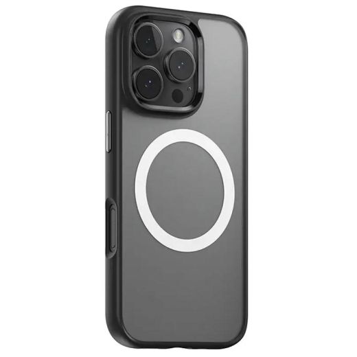 Чехол Blueo Frosted Anti-Drop Case with MagSafe Black для iPhone 16 Pro (BL020-I16PBLK)