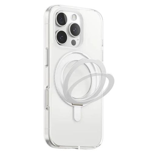 Чохол-підставка Blueo Crystal Case Rotatable Stand with MagSafe Transparent для iPhone 16 Pro Max (BL-039I16PM)