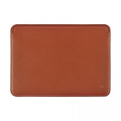 Конверт WIWU Skin Pro Platinum Leather MacBook Brown для MacBook Air 13.6" M4 | M3 | M2 (2025 | 2024 | 2022) | Pro 13" (2018 | 2019 | 2020 | M1) | Air 13" (2020 | M1)