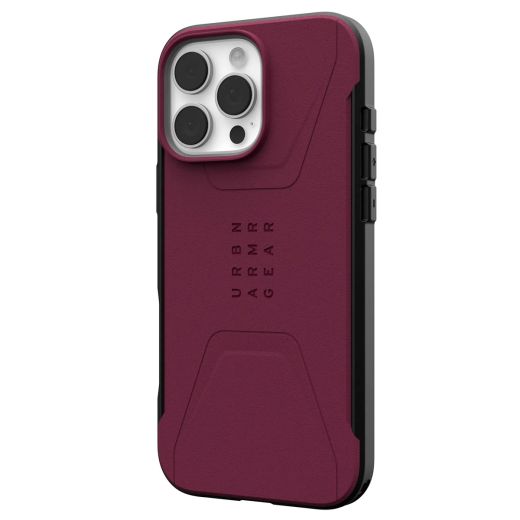 Чохол UAG Civilian Magsafe Bordeaux для iPhone 16 Pro Max (114445119049)
