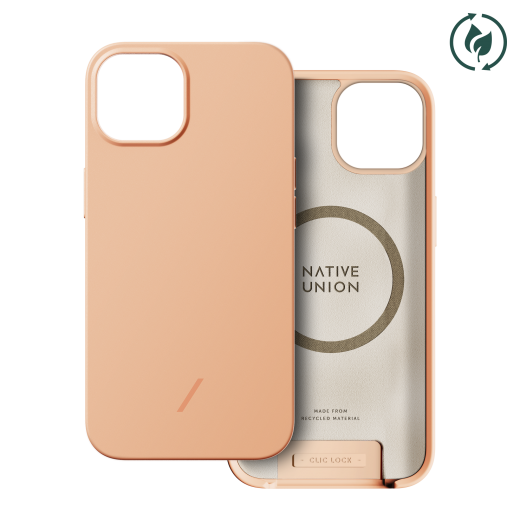 Чехол Native Union Clic Pop Magnetic Case Peach (CPOP-PCH-NP21M) для iPhone 13