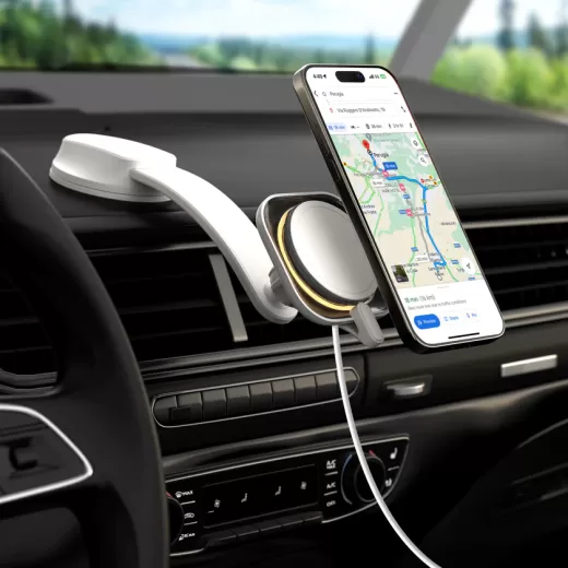 Автомобільна зарядка Momax 1-Charge Flow Pro MagSafe Wireless Charging Car Mount (CM28)