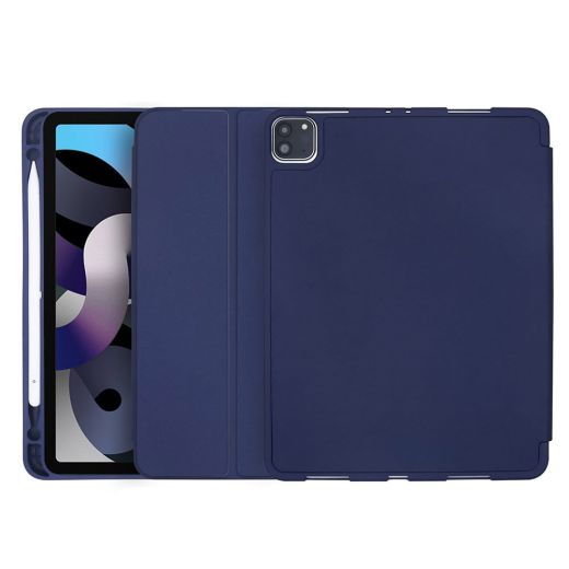 Чохол-книжка COTEetCI Liquid Silicone Pen Slot Blue для iPad Air 11" M3 | M2 (2025 | 2024)| iPad Air 10.9" 4 | 5 M1 Chip (2022 | 2020)