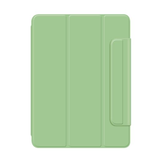 Чехол с держателем для стилуса COTEetCI Magnetic Buckle Green для iPad mini 6 (61027-MA)