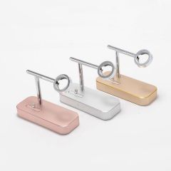 Док-станция COTEetCI Base Hub B18 MFI Stand 3 USB Hub, 1 type-c Gold для iPhone & Apple Watch