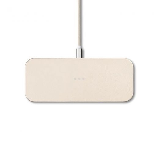 Беспроводная зарядка Courant Catch 2 Single Fast Wireless Charger Bone (CR-C2-WH-SL)