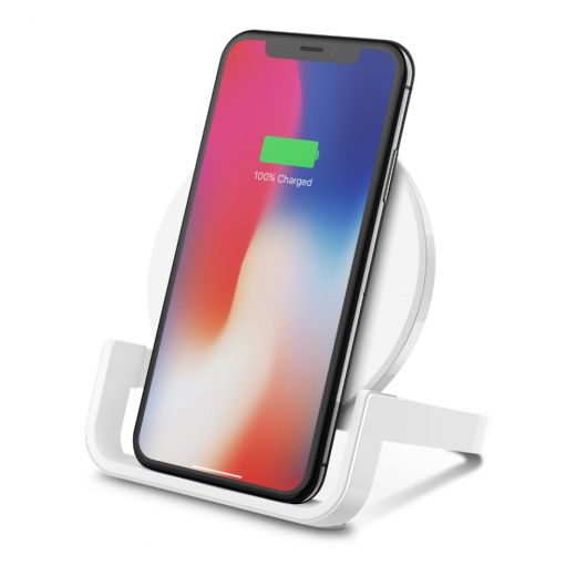 Беспроводная зарядка Belkin Boost Up Wireless Charging Stand 10W White (F7U052VFWHT)