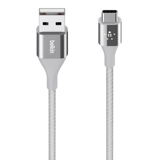 Кабель BELKIN MIXIT DuraTek USB-A to USB-C (1.2m) Silver