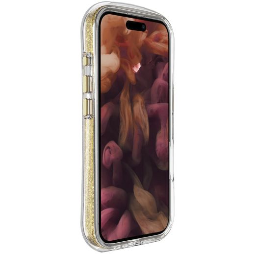 Прозрачный чехол Laut Aero Sparkle MagSafe Crystal-Gold для iPhone 16 Pro Max (L_IP24D_AS_GD)