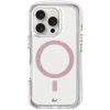 Прозрачный чехол Laut Aero Sparkle MagSafe Crystal-Pink для iPhone 16 Pro (L_IP24B_AS_P)