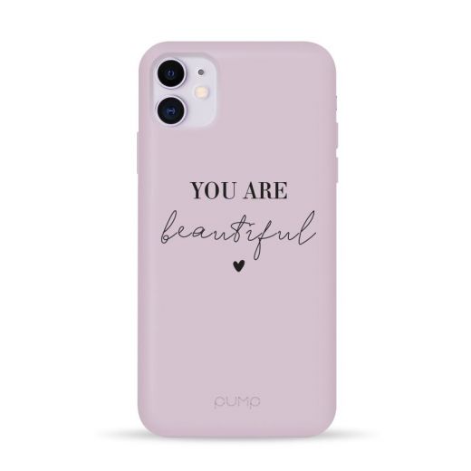 Чехол Pump Silicone Minimalistic Case You Are Beautiful (PMSLMN11-13/128) для iPhone 11