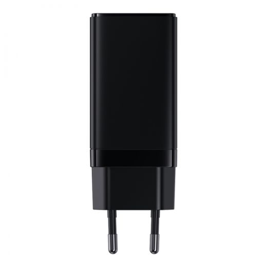 Мережевий зарядний пристрій Baseus GaN3 Pro 3 порта, USB + Type-C*2 65W Black + кабель Baseus Xiaobai Type-C to Type-C 100W (20V/5A) 1m Black