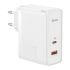 Швидка зарядка Baseus GaN5 Pro 2 порта, USB + Type-C 100W White + кабель Baseus Mini White Cable Type-C to Type-C 100W(20V/5A) 1m White (CCGP090202) Швидка зарядка Baseus GaN5 Pro 2 порта, USB + Type-C 100W White + кабель Baseus Mini White Cable Type-C to Type-C 100W(20V/5A) 1m White (CCGP090202)