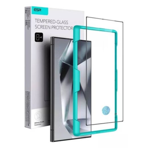 Защитное стекло с аппликатором ESR Tempered-Glass Screen Protector для Galaxy S24 Ultra (1D7000301)